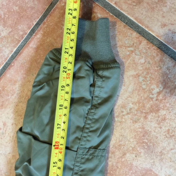 Army green billabong flight jacket - Picture 7 of 9